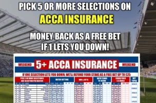 pick 5 or more selections on ACCA INSURANCE